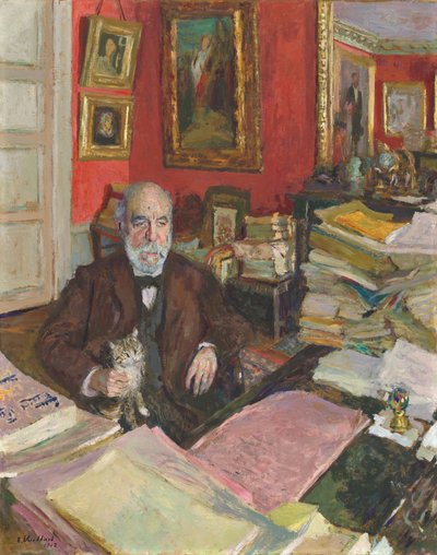 Théodore Duret, 1912 von Edouard Vuillard