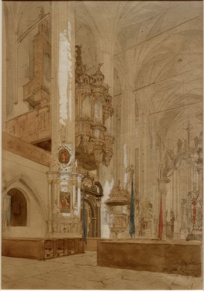 Marienkirche zu Thorn von Eduard Gärtner