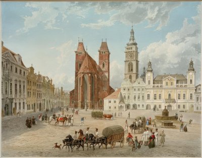 Königgrätz / Hradec Králové (Nordostböhmen, Tschechien) von Eduard Gurk