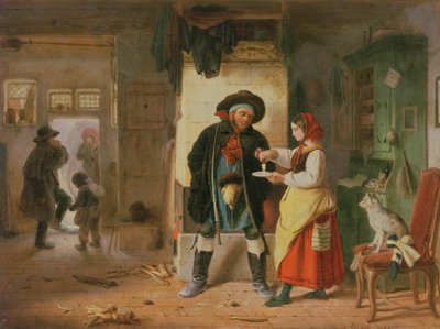 Ein wärmender Schluck, Sir!, 19. Jahrhundert von Eduard Gustav Seydel