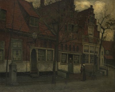 Häuser in der Breedstraat, Enkhuizen von Eduard Karsen