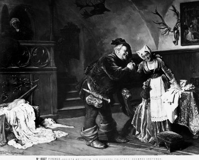 Sir John Falstaff, 1876 von Eduard von Grutzner