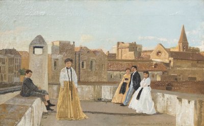 Die Terrasse von Eduardo Dalbono