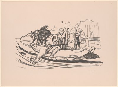 Alphas Tod von Edvard Munch