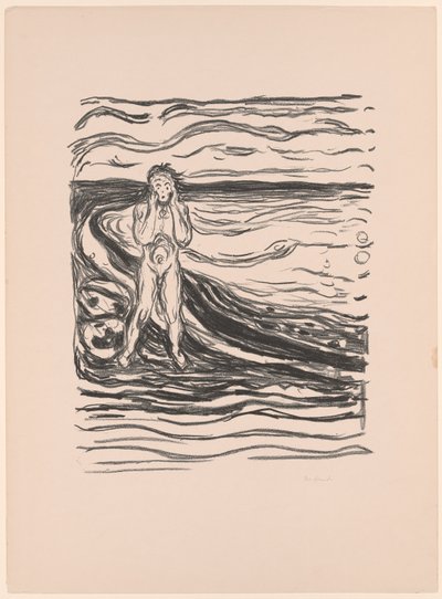 Alphas Verzweiflung von Edvard Munch