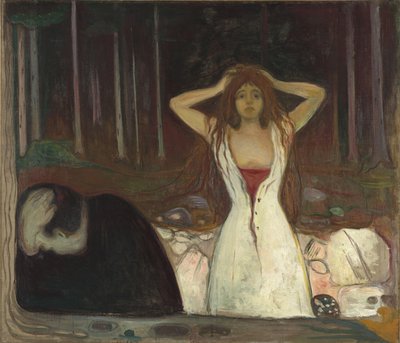 Asche von Edvard Munch
