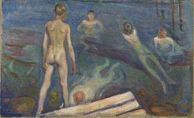 Badende Jungen von Edvard Munch
