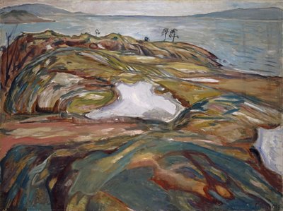 Küstenlandschaft von Edvard Munch