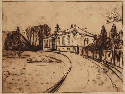 Das Haus von Edvard Munch