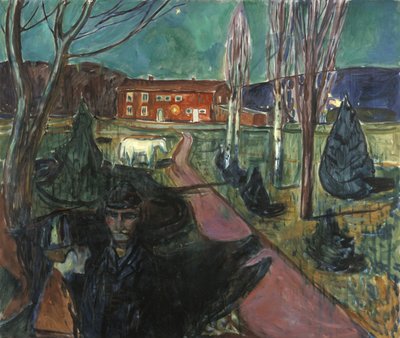 Abendstimmung von Edvard Munch