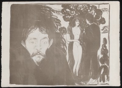 Eifersucht von Edvard Munch