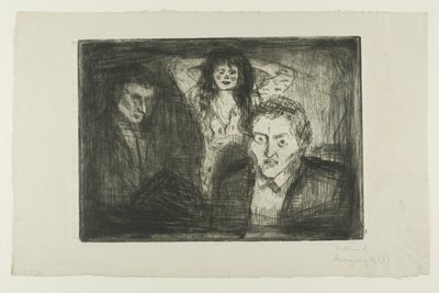 Eifersucht von Edvard Munch