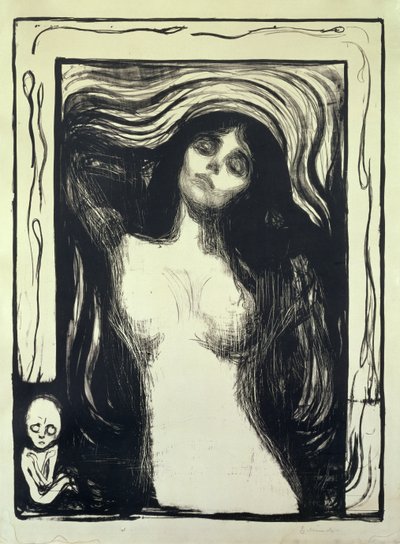 Madonna, Liebende Frau von Edvard Munch