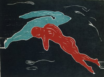 Treffen im Weltraum von Edvard Munch