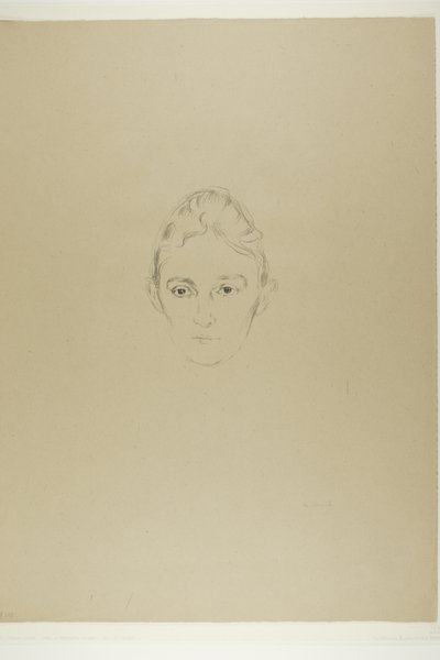 Frau Marie Linde von Edvard Munch
