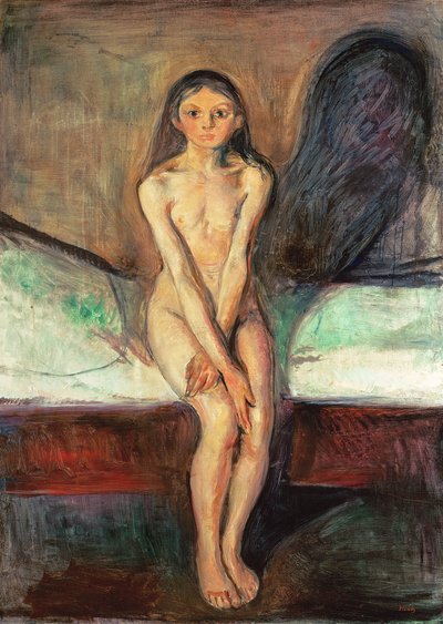 Pubertät von Edvard Munch