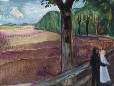 Sommernacht von Edvard Munch