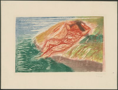 Sonnenbaden I von Edvard Munch