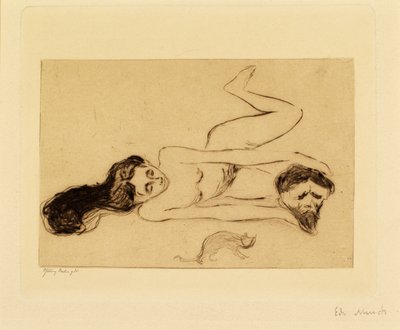 Die Katze von Edvard Munch