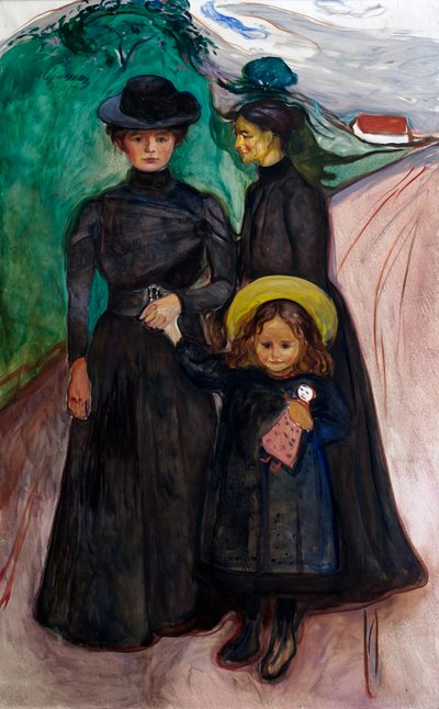 Die Familie von Edvard Munch