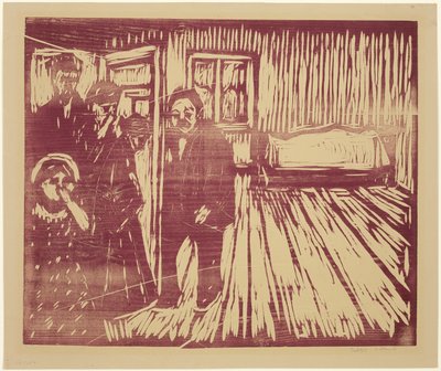 Der Geruch des Todes von Edvard Munch