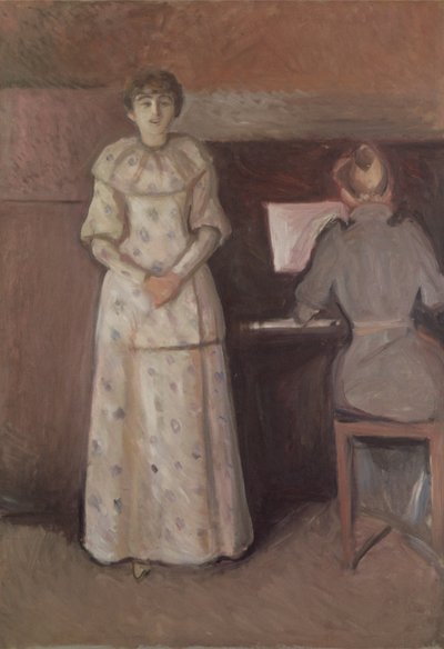 Die zwei Schwestern, Ragnhild und Dagny Juel von Edvard Munch