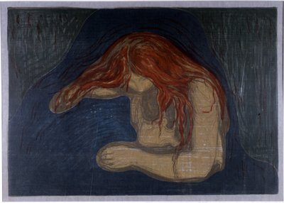 Der Vampir von Edvard Munch