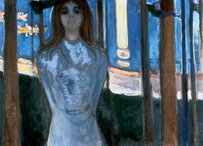 Die Stimme, 1893 von Edvard Munch