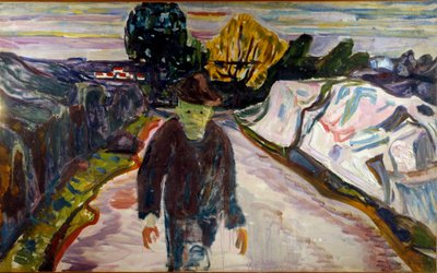 Der Mörder von Edvard Munch