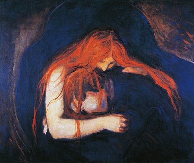Vampir von Edvard Munch