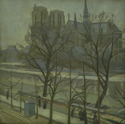 Vom Quai de la Tournelle, Paris von Edvard Weie