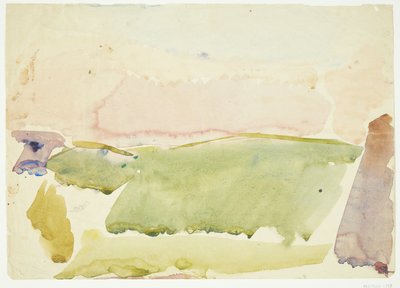 Landschaft mit Feldern von Edvard Weie
