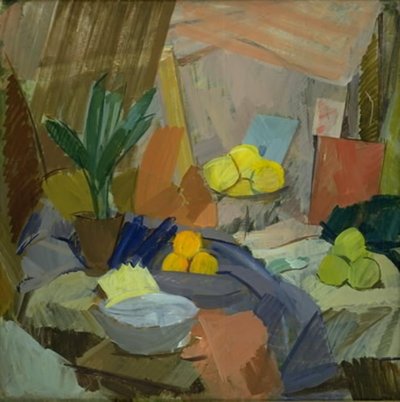 Stillleben mit Orangen von Edvard Weie