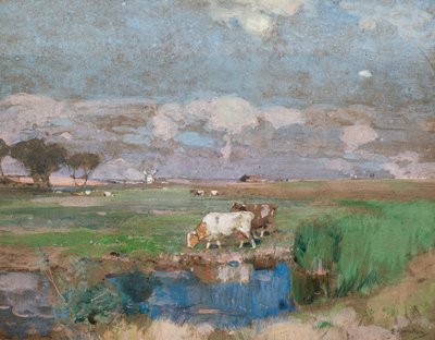 Suffolk-Weiden von Edward Arthur Walton