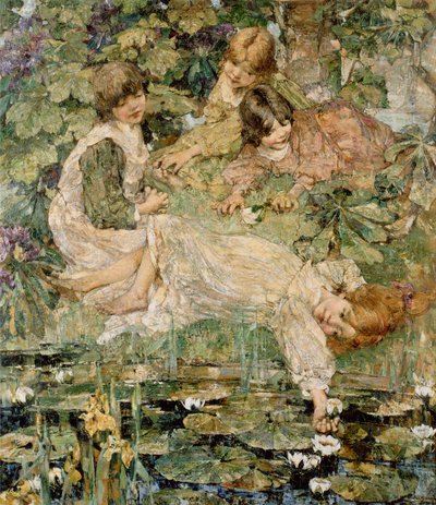 Der Teich von Edward Atkinson Hornel