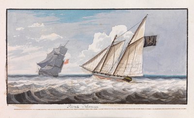 Piratenschoner, ca. 1805 von Edward Bamfylde Eagles