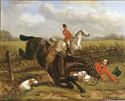 Ein Jagdunfall von Edward Benjamin Herberte