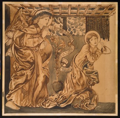 Die Verkündigung von Edward Burne Jones