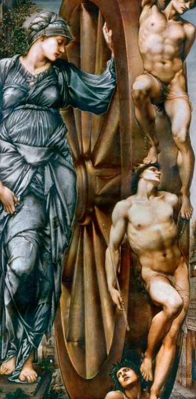 Das Rad des Schicksals, 1875-1883 von Edward Burne Jones