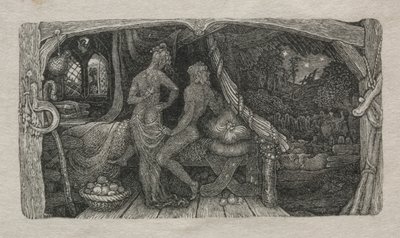 Das Kammer-Idyll, 1829 von Edward Calvert