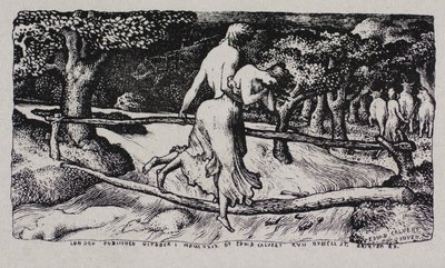Die Sintflut von Edward Calvert