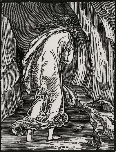 Hineingehen in die Hölle von Edward Coley (after) Burne Jones