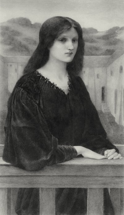 Vespertina Quies von Edward Coley (after) Burne Jones