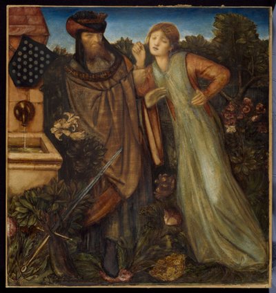 König Mark und La Belle Iseult von Edward Coley Burne Jones