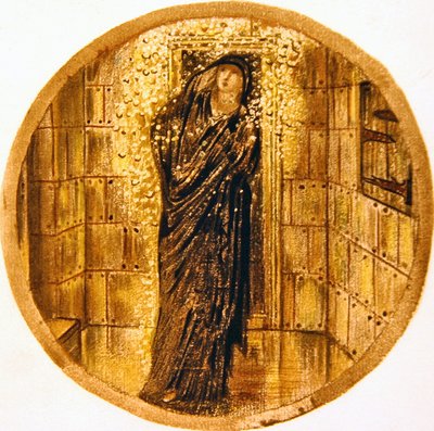 Das Blumenbuch: XVIII. Goldener Regen von Edward Coley Burne Jones