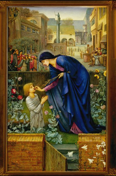 Die Geschichte der Priorin von Edward Coley Burne Jones