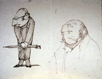 Zwei Gönner von Edward Coley Burne Jones