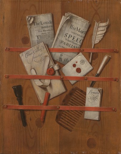 Ein Briefständer von Edward Collier