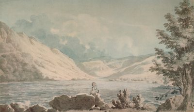 Hawes Water, Westmorland, ca. 1790, 1935 von Edward Dayes