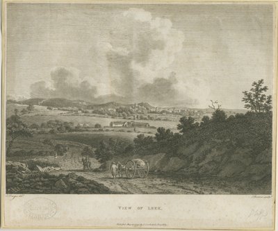 Leek Stadt von Edward Dayes